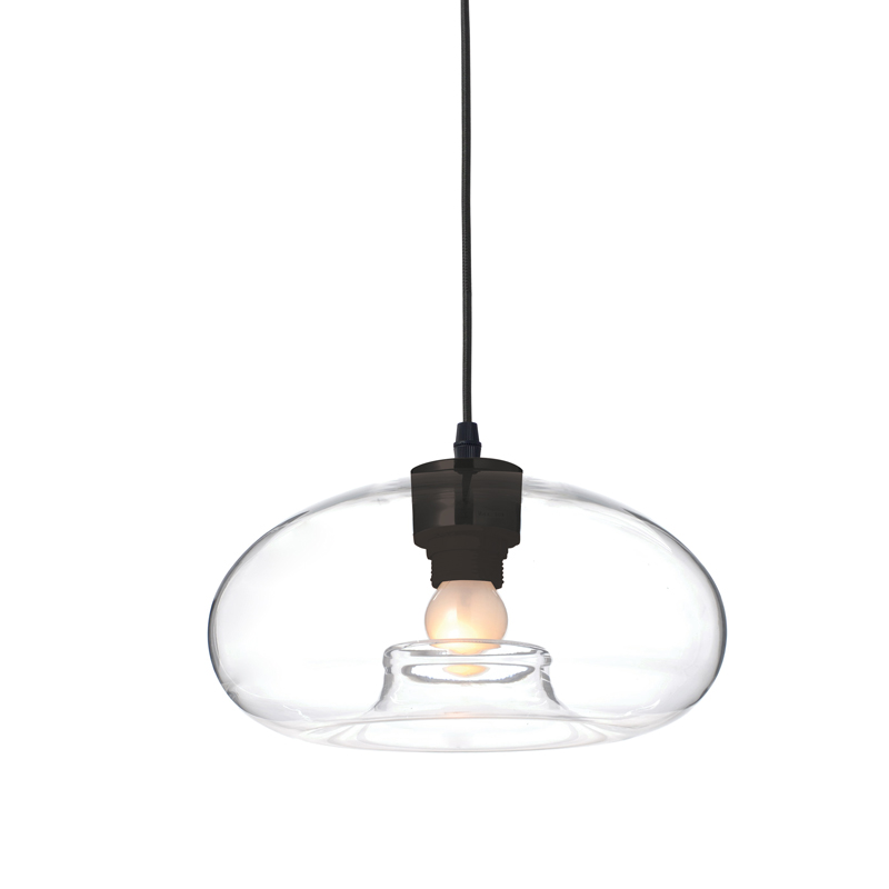 NETTO PENDANT CLEAR GLASS D28cm 1X40W E27 V292801PCL