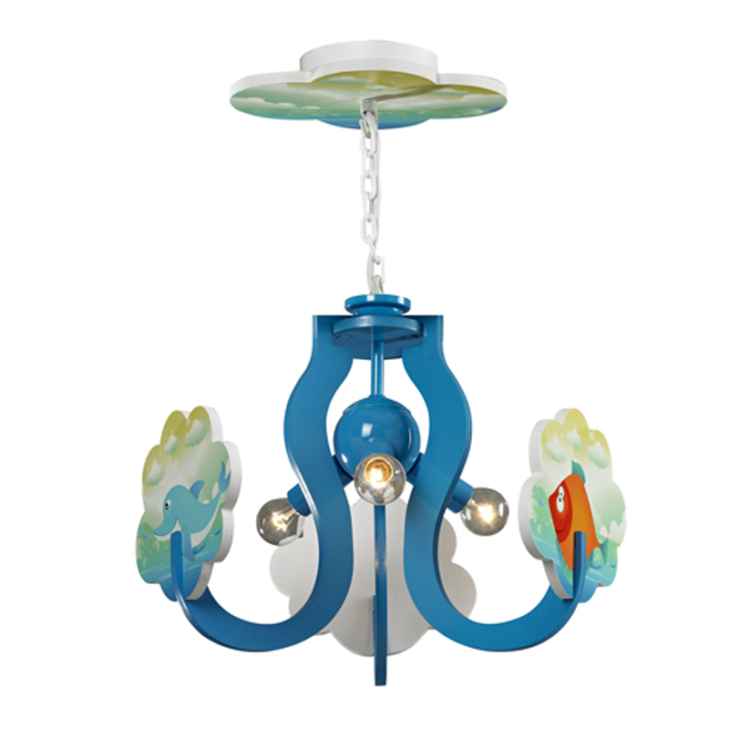 NETTO KIDS PENDANT 3ΧE14 Φ43CM BLUE OCEAN WORLD MD130193B NETTO KIDS PENDANT 3ΧE14 Φ43CM BLUE OCEAN WORLD MD130193B