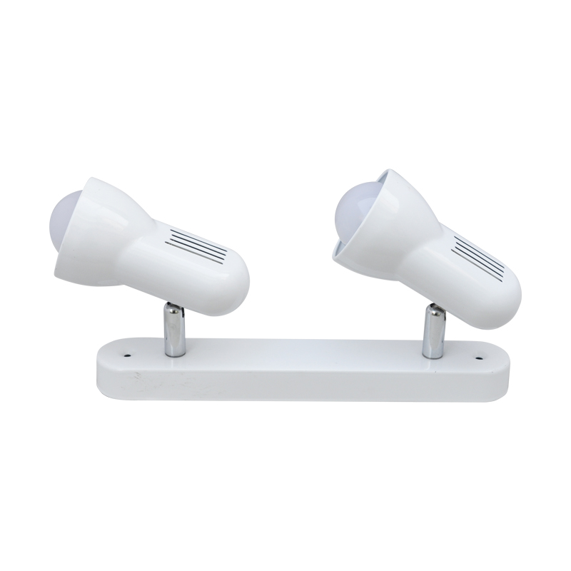 NETTO TRACK WITH 2 MOVABLE SPOTS R63 E27 WHITE SMU632BW