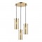 NETTO PENDANT 3XE27 ROSET COPPER 3D GLASS+METAL Φ36ΧΗ140CM DLA12593PB