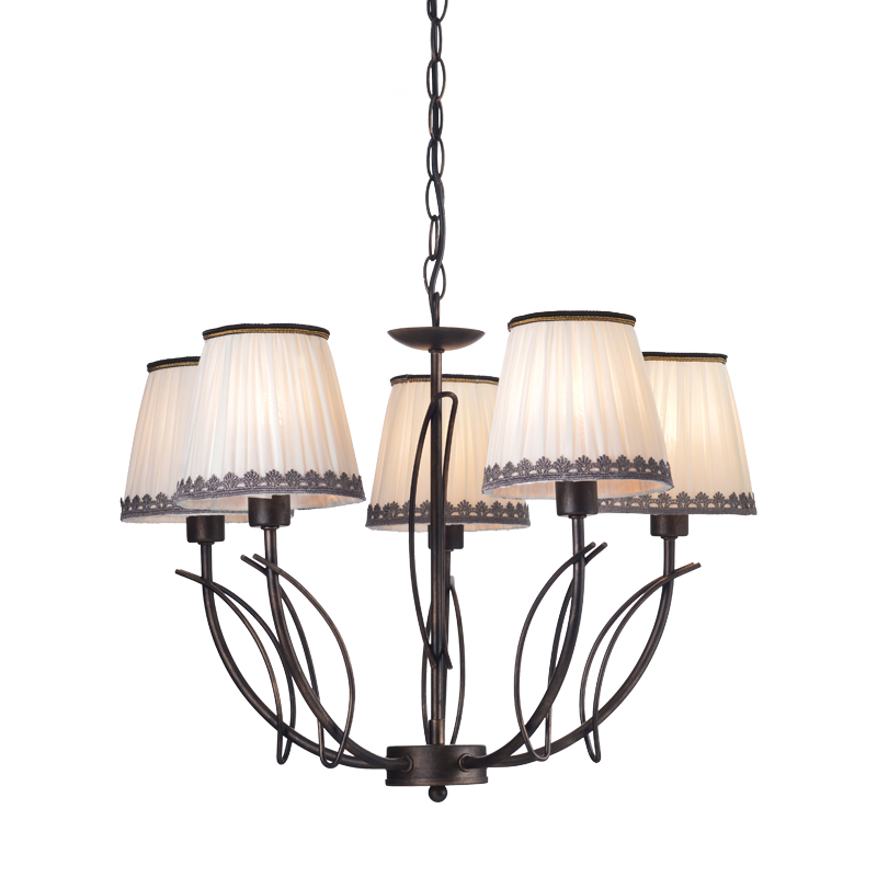 NETTO PENDANT 5XE14 METAL BROWN GOLD+BEIGE SHADE Φ53,5ΧΗ95,5CM DLA11795BG NETTO PENDANT 5XE14 METAL BROWN GOLD+BEIGE SHADE Φ53,5ΧΗ95,5CM DLA11795BG