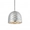 NETTO PENDANT 1XE27 CHROME GLASS POLYGON Φ24ΧΗ120CM V36352CH