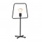 NETTO TABLE LIGHT 1XE27 BLACK METAL 30Χ23ΧΗ63CM V362491TB