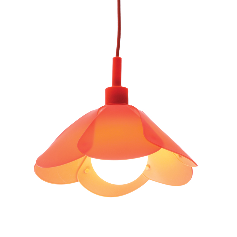NETTO PENDANT1XE27 SILICON ORANGE SHADE SUTP104OR