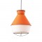 NETTO PENDANT 1XE27 FABRIC YELLOW +WHITE Φ35ΧΗ120CM V371961PY