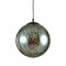 NETTO PENDANT 3D GLASS METALLIC BLACK SUSPENSION Φ30ΧΗ150CM AD804230