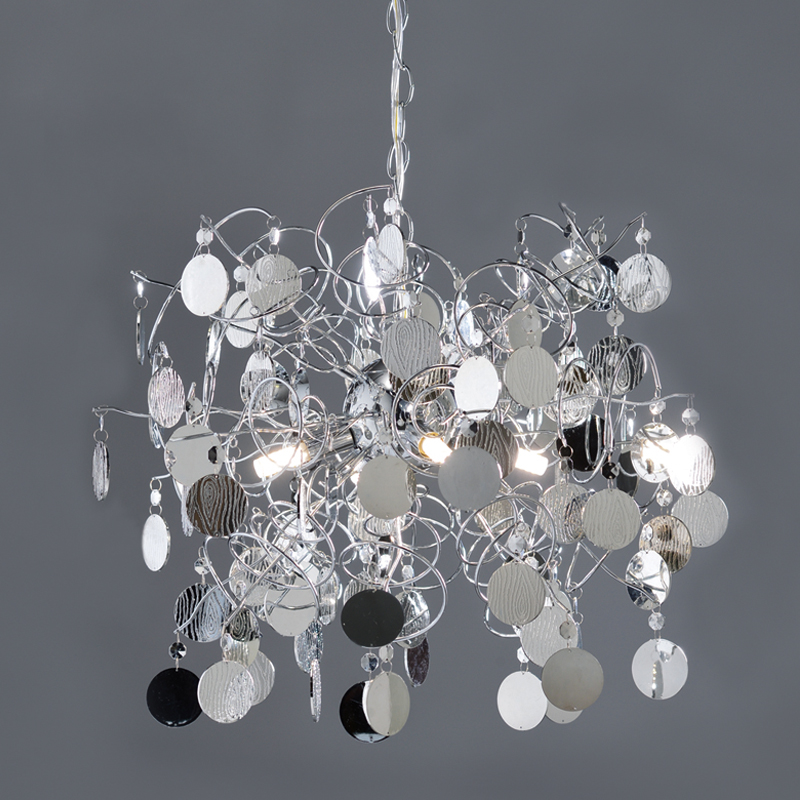 NETTO PENDANT 4ΧG9 CHROME ACRYLIC Φ55XH155CM SF633914C