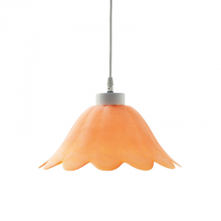 PHASING OUT GLASS No 309 D30 W.ALABASTER ORANGE SATIN MANDALAY 3094OR PHASING OUT GLASS No 309 D30 W.ALABASTER ORANGE SATIN MANDALAY 3094OR