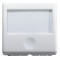 PUSH-BUTTON WITH BACKLIT NAME PLATE 250V ac - NO 10A - 2 MODULES - SYSTEM WHITE 331GW20591