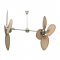 VENTILATOR +LIGHT PVC 4TS52HABOL