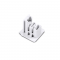 WHITE END CAP FOR 4 WIRES TRACK 4WTEW