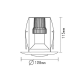 SPOT MOVABLE R63 GU10 NICKEL MAT AC.045R63KNM