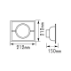 SPOT LIGHT WITHOUT GEAR BOX AC.045XF001J