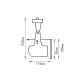 Spot E27 PAR30 GREY AC.045XFST6