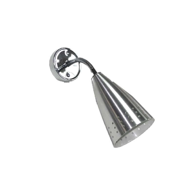WALL LAMP E14 ALUMINUM INOX AC.045XFWL19