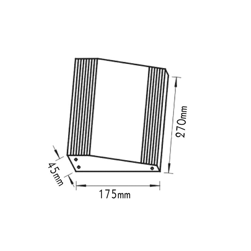 Wall lamp WL27 SG AC.045XFWL27