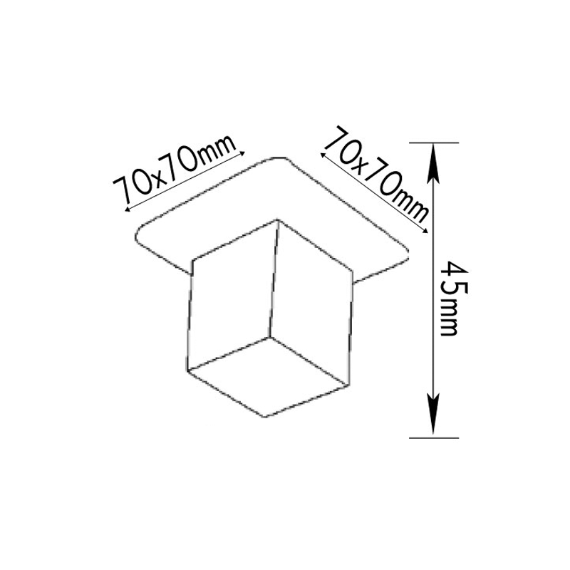 SPOT LIGHT CUBE G4 FDNM BS125FDNM