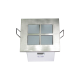 Square down light with glass BS3122 NM BS3122NM