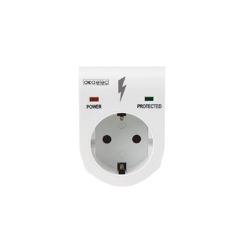 SURGE PROTECTOR SINGLE SCHUKO TYPE 3 16A 230V 3500W MAX CM35SPD