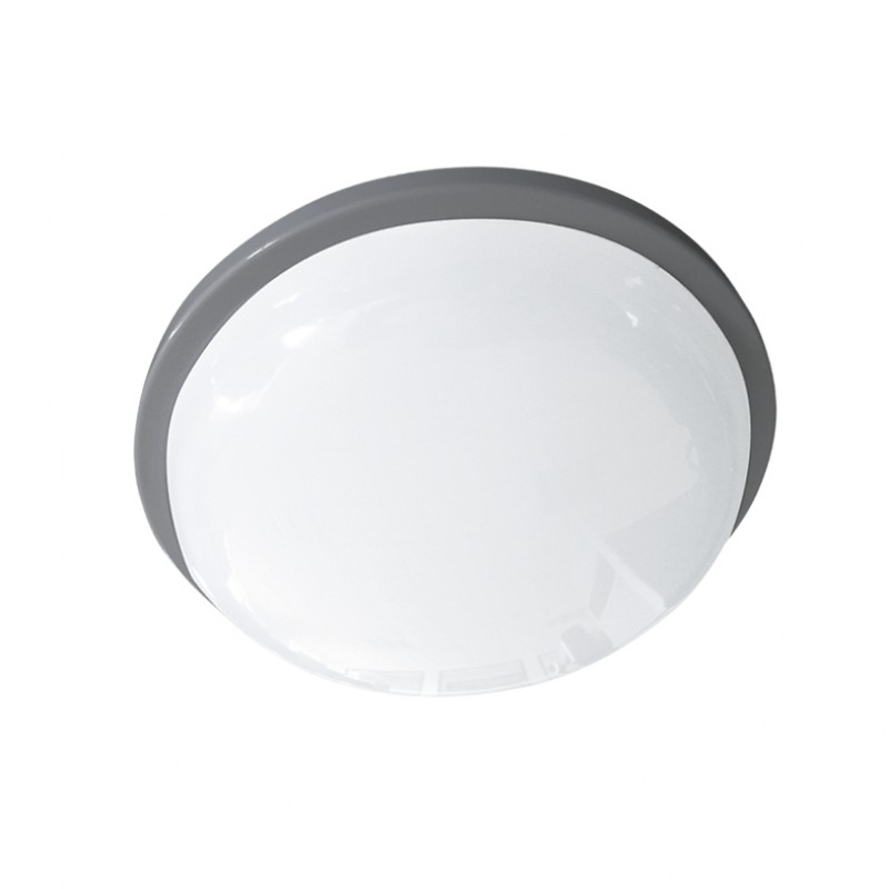 NETTO LED PC GREY CEIL LIGHT230V IP65 20W 6000K 1850Lm SMD120°Ra80 DAMAS2060G