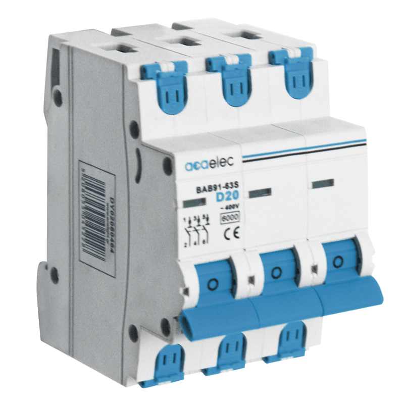 MCB 3P D20 6KA 3M DY02060464