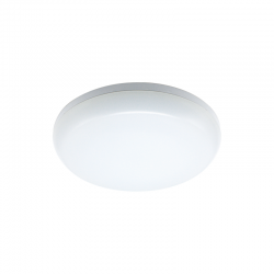 WHITE ROUND SENSOR CEILING LUMINARE SMD LED 24W 2100Lm 4000K 120° 230V IP54 Ra 80 OFAQ2440RMIC
