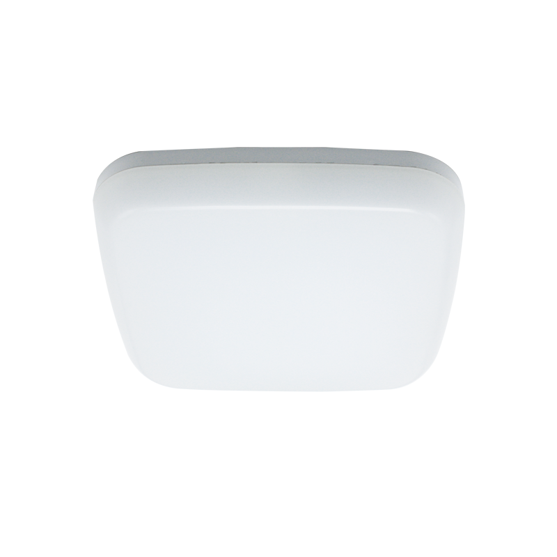 WHITE SQUARE CEILING LUMINAIRE SMD LED 24W 2100Lm 4000K 120° 230V IP54 Ra 80 OFAQ2440S
