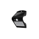 SMART SOLAR SENSOR SMDLED WALL BLACK 2W 220Lm 4000K IP65 90° PAPILLON2B