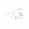 POWER SUPPLY CABLE 1.2m WITH 2PIN PLUG FOR PHILO W PHILOCABLE