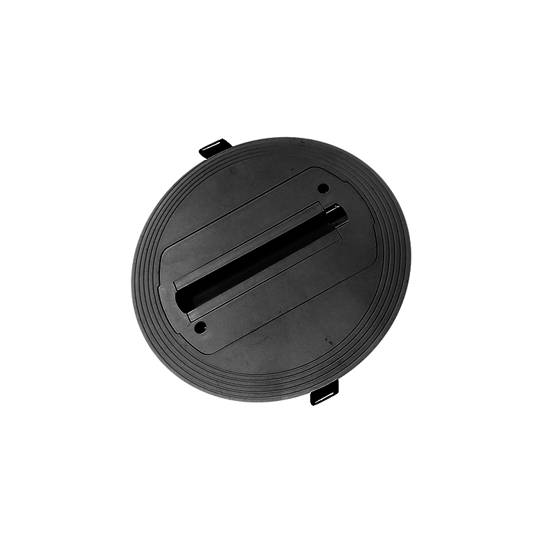 RECΕSSED BASE FOR 1 PHASE TRACK LUMINAIRES BLACK RTB2WB