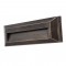 WALL LAMP PC 230V IP65 2W 3.000K 35x3014LED 120LM RUST SLIM32R