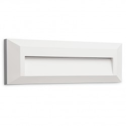 WALL WHITE PC 230V IP65 2W 3000K 35X3014LED 120LM SLIM32W