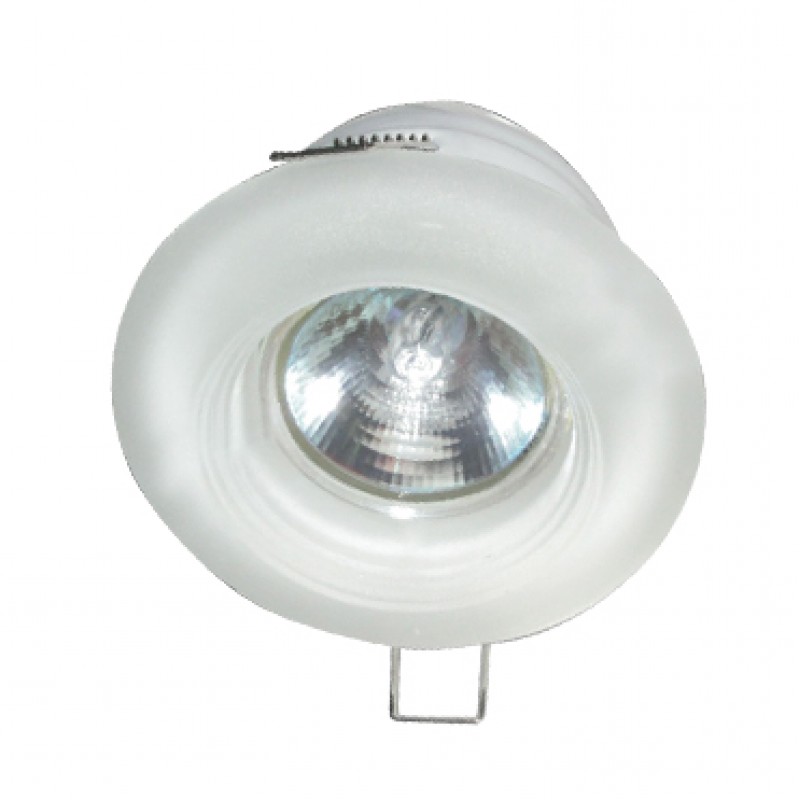 SPOT WITH GLASS 2731-1621 MR16 WHITE XM27311621W