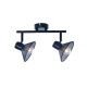 WALL MOUNTED 2ΧΕ14 PALOMA BLACK METAL 32X13X19CM TNK2832SB WALL MOUNTED 2ΧΕ14 PALOMA BLACK METAL 32X13X19CM TNK2832SB