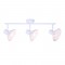 WALL MOUNTED 3ΧΕ14 PALOMA WHITE METAL 53X13X19CM TNK2833SW