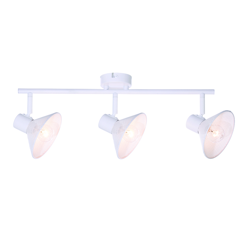 WALL MOUNTED 3ΧΕ14 PALOMA WHITE METAL 53X13X19CM TNK2833SW