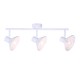 WALL MOUNTED 3ΧΕ14 PALOMA WHITE METAL 53X13X19CM TNK2833SW