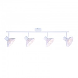 WALL MOUNTED 4ΧΕ14 PALOMA WHITE METAL 75X13X19CM TNK2834SW