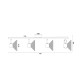 WALL MOUNTED 4ΧΕ14 PALOMA WHITE METAL 75X13X19CM TNK2834SW WALL MOUNTED 4ΧΕ14 PALOMA WHITE METAL 75X13X19CM TNK2834SW
