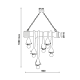 PENDANT 6XE27 BAMBOO+ROPE 11Χ90ΧΗ180CM max. MERLIN 932906BBR PENDANT 6XE27 BAMBOO+ROPE 11Χ90ΧΗ180CM max. MERLIN 932906BBR