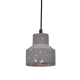 PENDANT 1XE27 BLACK CEMENT-GRAVELΦ12ΧΗ120CM BELFAST V35163BW PENDANT 1XE27 BLACK CEMENT-GRAVELΦ12ΧΗ120CM BELFAST V35163BW
