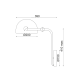 WALL MOUNTED LUMINAIRE 1XE27 METALLIC, COLOR BLACK 25×30×Η42CM OCEANUS ML306061W WALL MOUNTED LUMINAIRE 1XE27 METALLIC, COLOR BLACK 25×30×Η42CM OCEANUS ML306061W