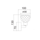 WALL LAMP 1ΧG9 GLASS+CHROME OSTRAVA AD757141