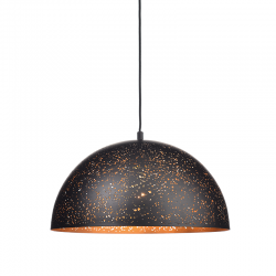 PENDANT 1XE27 METAL BLACK BRASS CORROSION Φ40ΧΗ120CM PLANETARIO V363381PBG PENDANT 1XE27 METAL BLACK BRASS CORROSION Φ40ΧΗ120CM PLANETARIO V363381PBG