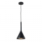 PENDANT 1XE14 CEMENT+BLACK+ BLACK WOOD Φ17,5ΧΗ120CM EVEREST V36174BK