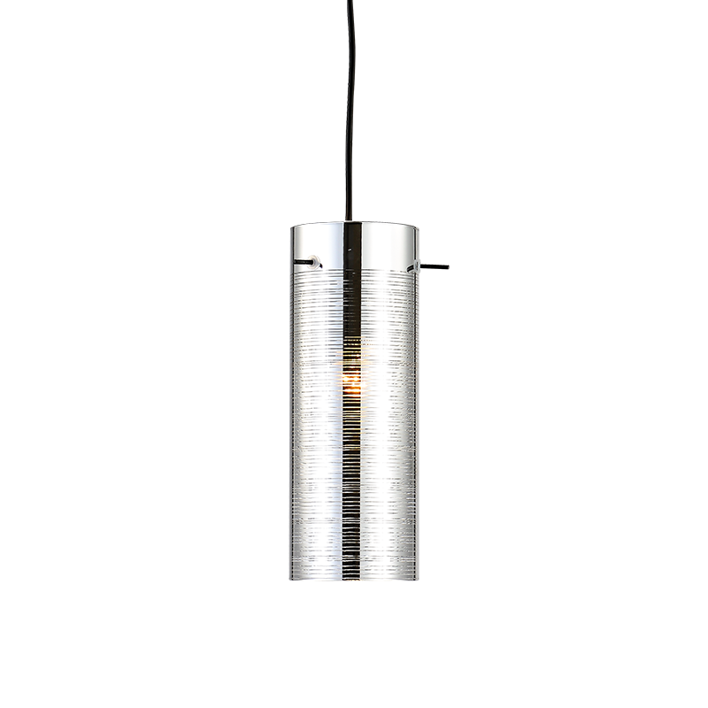PENDANT 1XE27 CHROME 3D GLASS+METAL Φ10ΧΗ120CM VERTIGO DLA12591CH PENDANT 1XE27 CHROME 3D GLASS+METAL Φ10ΧΗ120CM VERTIGO DLA12591CH