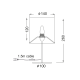 TABLE LAMP 1X40W E14 H28CM GREY CLOTH HARPY MT3000GN TABLE LAMP 1X40W E14 H28CM GREY CLOTH HARPY MT3000GN
