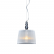 PENDANT GLASS+SILVER SHADE D34 1ΧΕ27 OLIVIA AD477215