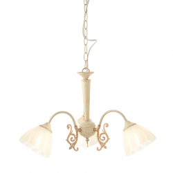 SUSPEND LIGHT 3XE14 PATINA- WHITE GLASS D61cm PERONE DL8163 SUSPEND LIGHT 3XE14 PATINA- WHITE GLASS D61cm PERONE DL8163