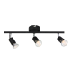 SPOT BLACK MAT 3X GU10 TRINITY MC634BK3